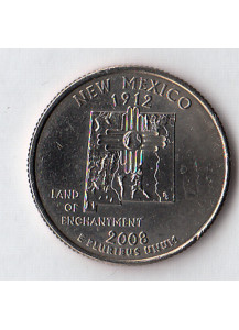 2008 - Quarto di dollaro Stati Uniti New Mexico (D) Denver